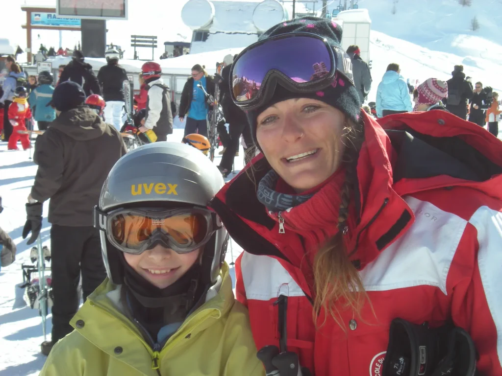 professeur de ski a tignes